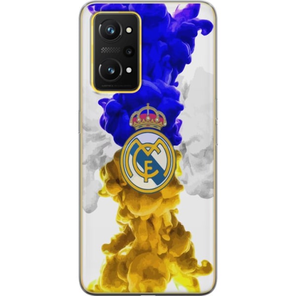 Realme GT Neo 3T Läpinäkyvä kuori Real Madrid Värit