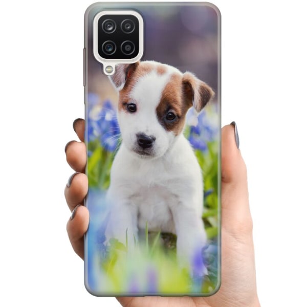 Samsung Galaxy A12 TPU Mobilskal Hund