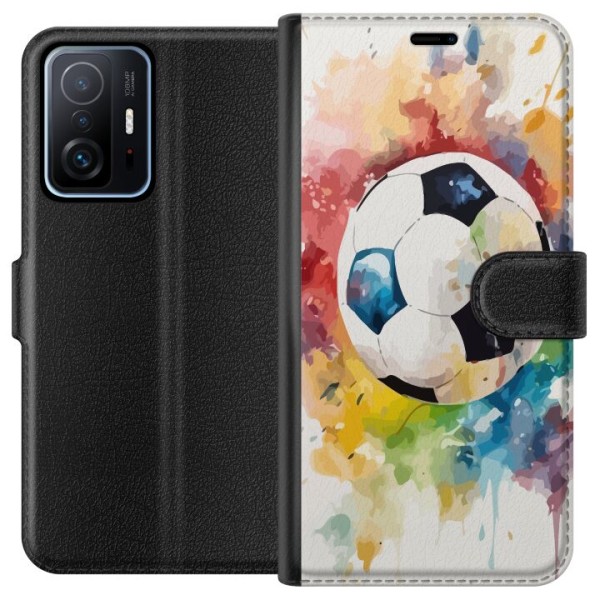 Xiaomi 11T Plånboksfodral Fotboll