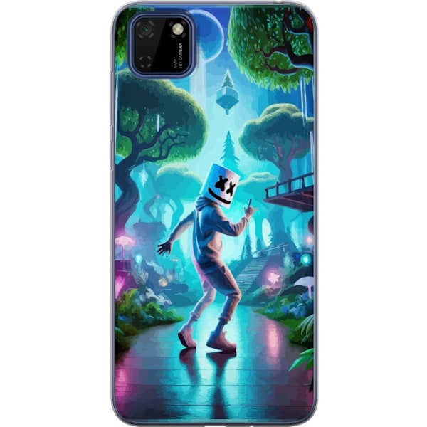 Huawei Y5p Gennemsigtig cover Fortnite