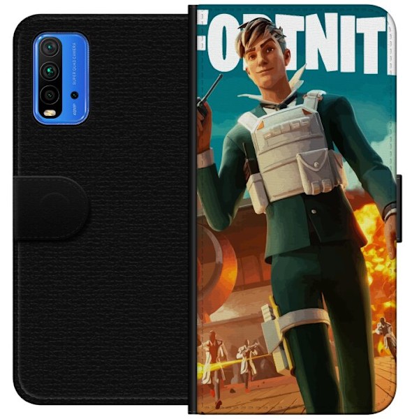 Xiaomi Redmi Note 9 4G Tegnebogsetui Fortnite