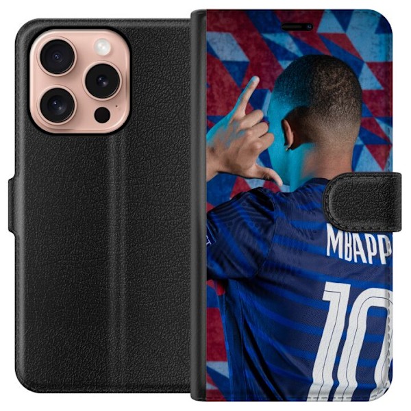 Apple iPhone 16 Pro Tegnebogsetui Kylian Mbappé