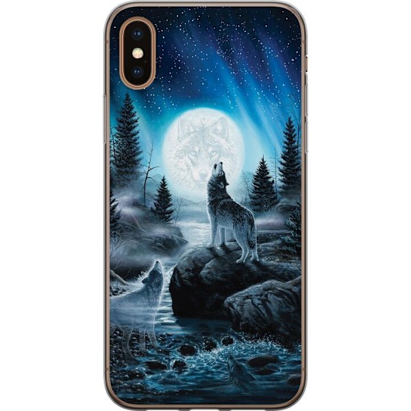 Apple iPhone XS Kuori / Matkapuhelimen kuori - Susi