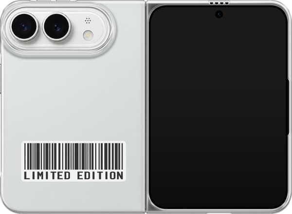 Kompatibel Mobilcover til Apple iPhone Duo Stregkode - Sort motiv i begrænset oplag - Stregkode. sort