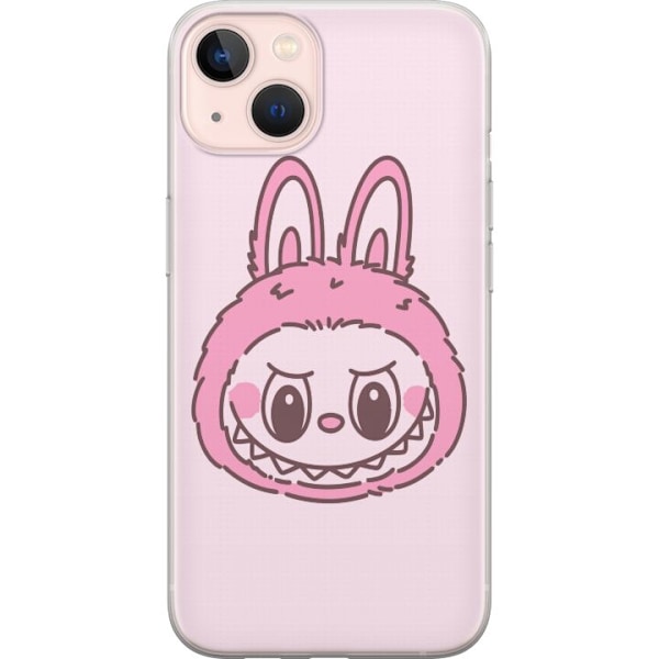 Apple iPhone 13 mini Genomskinligt Skal Labubu Zodiac Bunny Edition