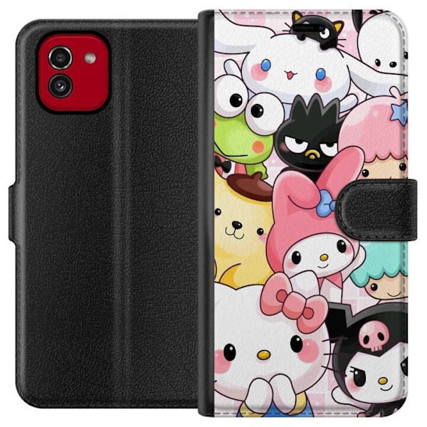 Samsung Galaxy A03 Lommeboketui Kawaii Sanrio Crew