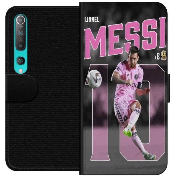Xiaomi Mi 10 5G Plånboksfodral Lionel Messi - Rosa
