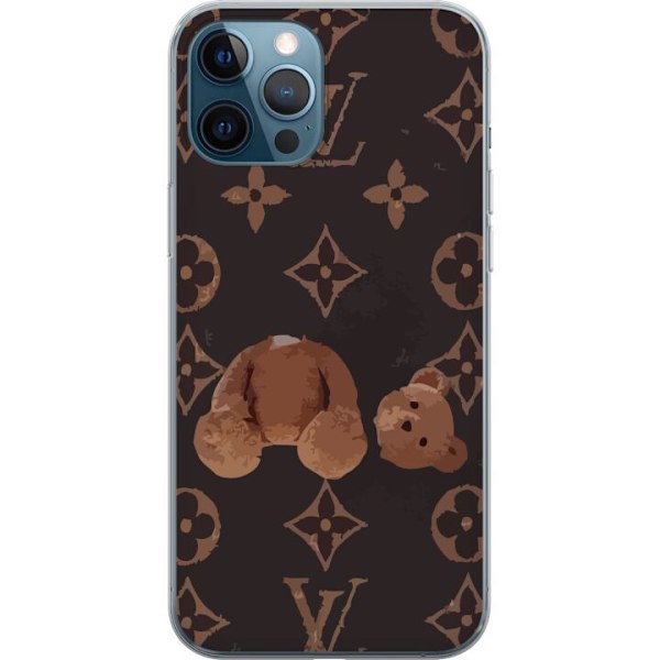 Apple iPhone 12 Pro Genomskinligt Skal Teddy Sad LV Happy