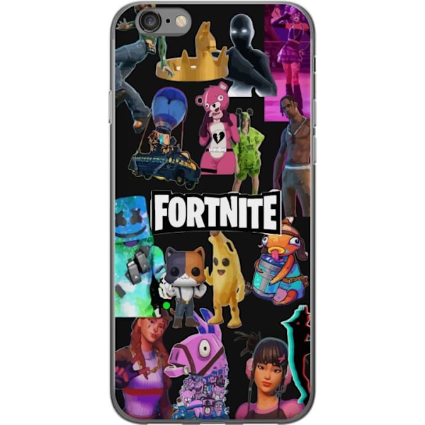 Apple iPhone 6s Gjennomsiktig deksel Fortnite