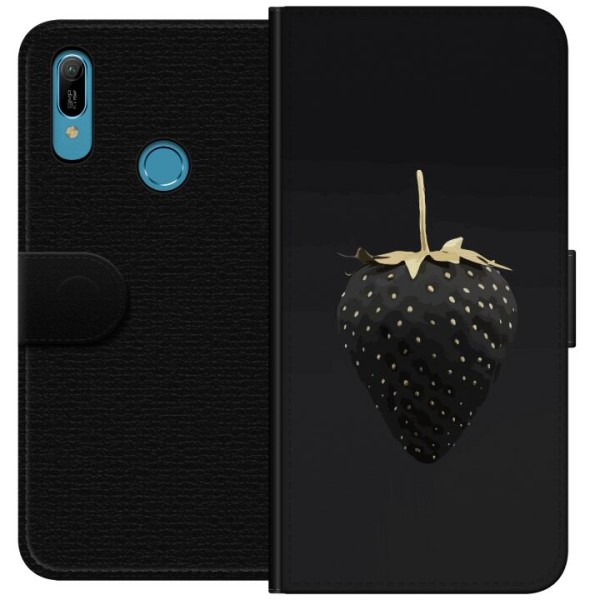 Huawei Y6 (2019) Lommeboketui Luksuriøs Jordbær
