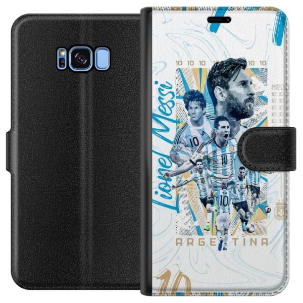 Samsung Galaxy S8 Plånboksfodral Lionel Messi