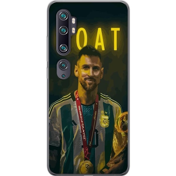 Xiaomi Mi Note 10 Gennemsigtig cover Ged Messi