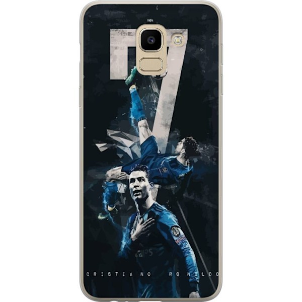 Samsung Galaxy J6 Gjennomsiktig deksel Ronaldo