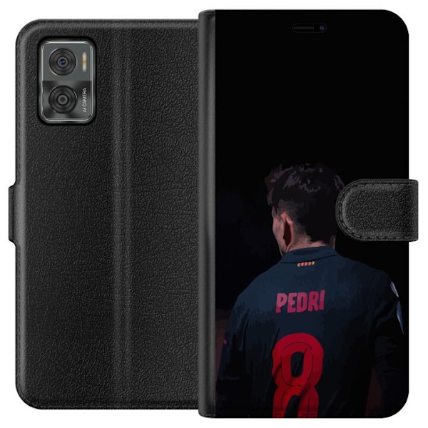 Motorola Moto E22i Lommeboketui Pedri FC Barcelona Fotball Spa