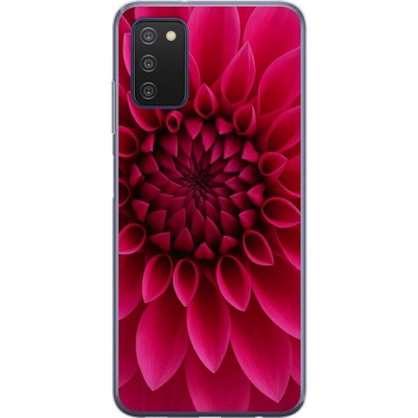 Samsung Galaxy A03s Läpinäkyvä kuori Rosecore