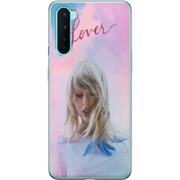 OnePlus Nord Läpinäkyvä kuori Taylor Swift - Lover