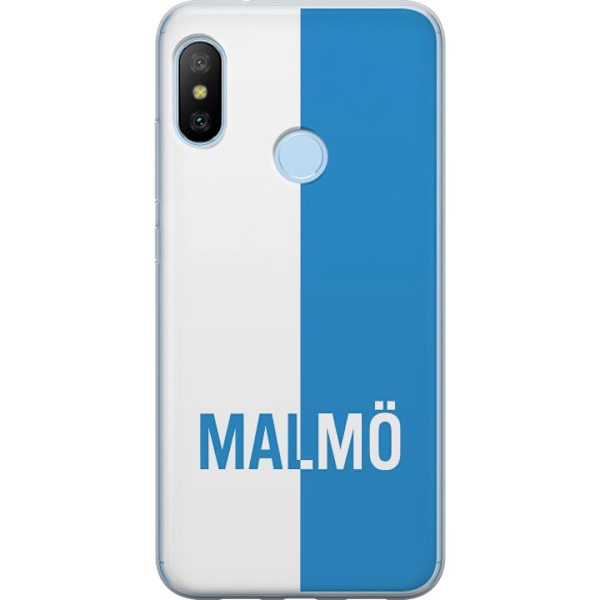 Xiaomi Mi A2 Lite Läpinäkyvä kuori Malmö – jalkapallo