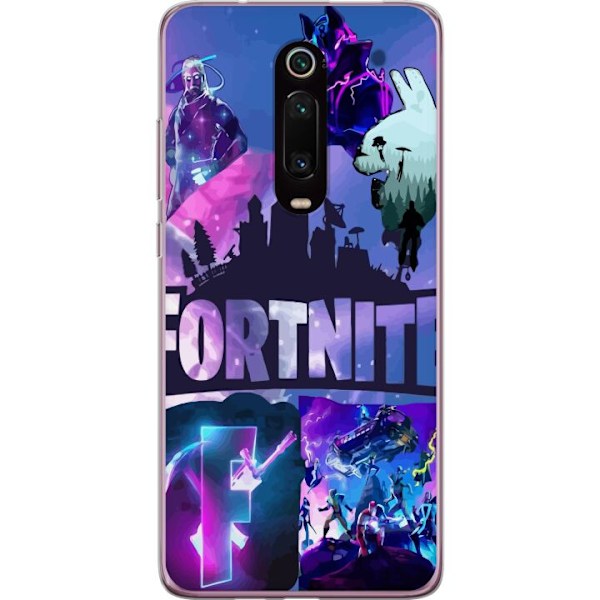 Xiaomi Mi 9T Pro  Läpinäkyvä kuori Fortnite