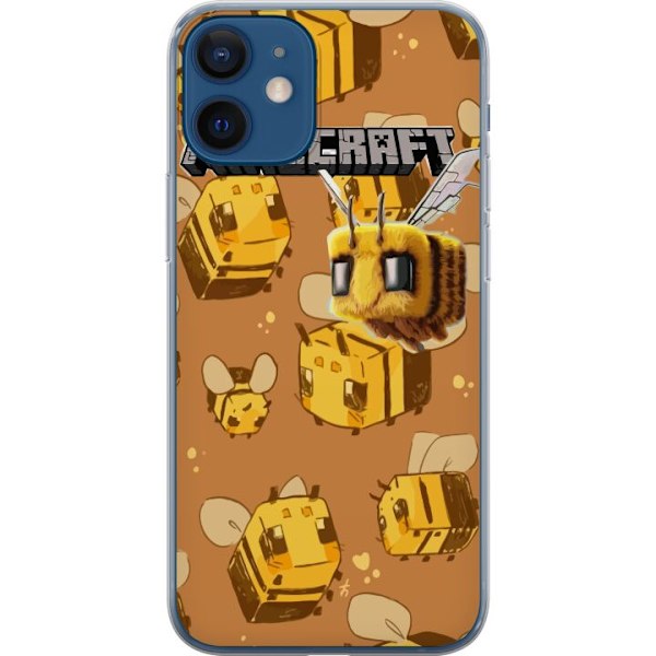 Apple iPhone 12  Läpinäkyvä kuori Minecraft Bi