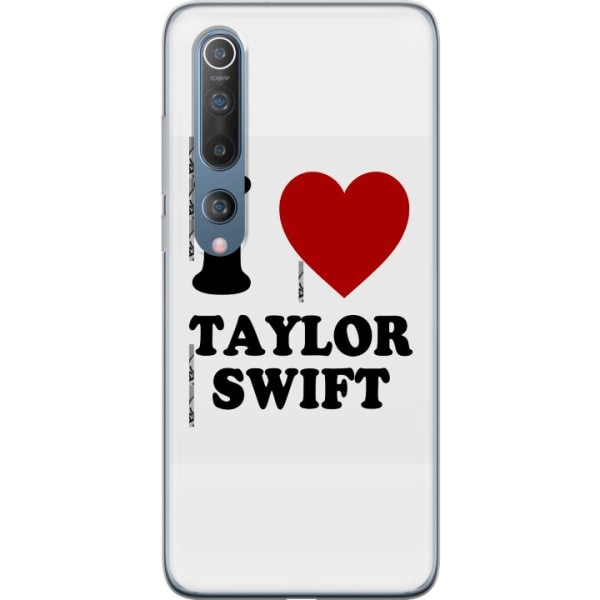 Xiaomi Mi 10 5G Läpinäkyvä kuori Taylor Swift