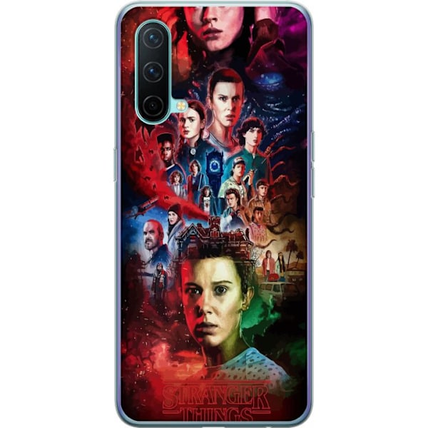 OnePlus Nord CE 5G Genomskinligt Skal Stranger Things