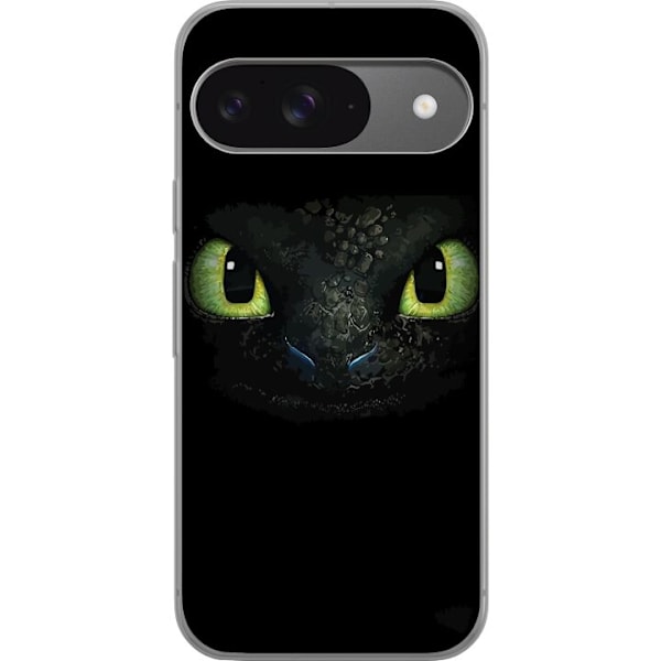 Google Pixel 9 Genomskinligt Skal How to Train Your Dragon (Draktränaren)