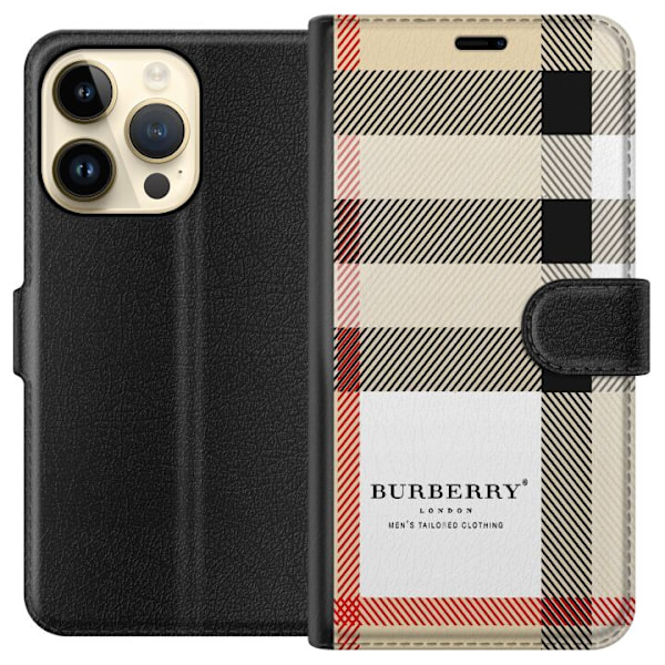 Apple iPhone 14 Pro Tegnebogsetui Burberry