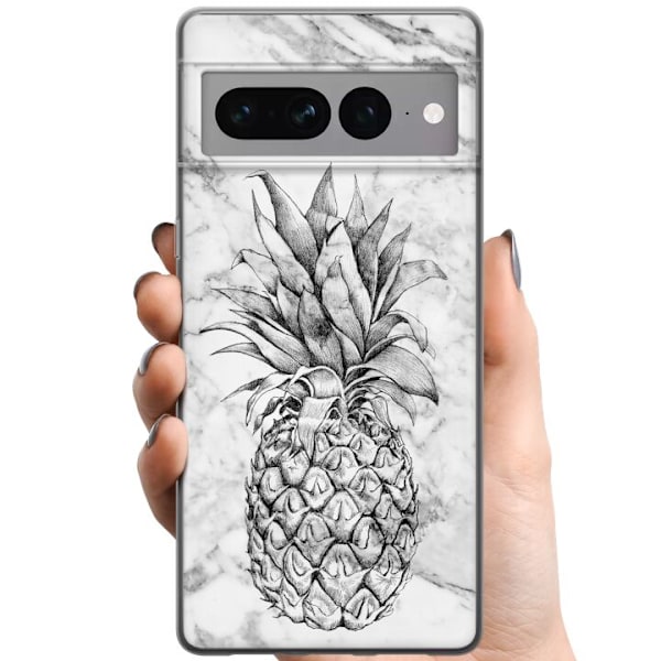 Google Pixel 7 Pro TPU Mobilcover Ananas
