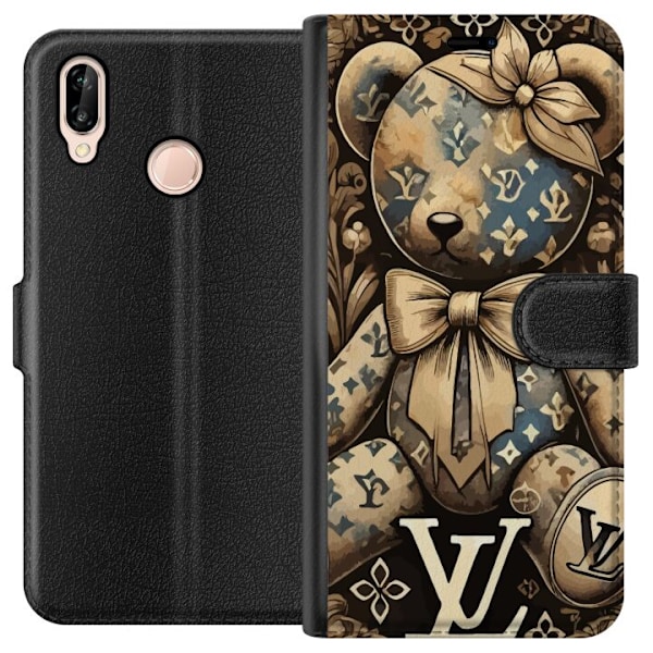 Huawei P20 lite Plånboksfodral Teddy Vuitton