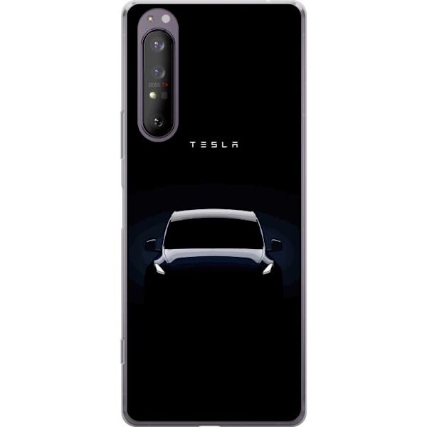 Sony Xperia 1 II Genomskinligt Skal Tesla