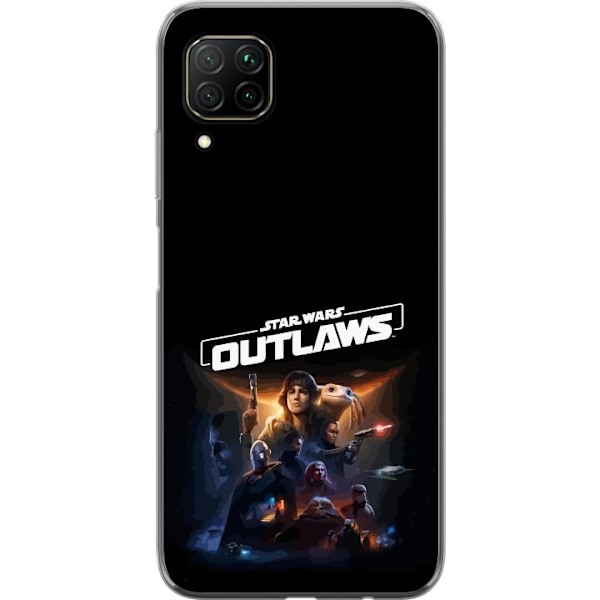 Huawei P40 lite Läpinäkyvä kuori Star Wars Outlaws