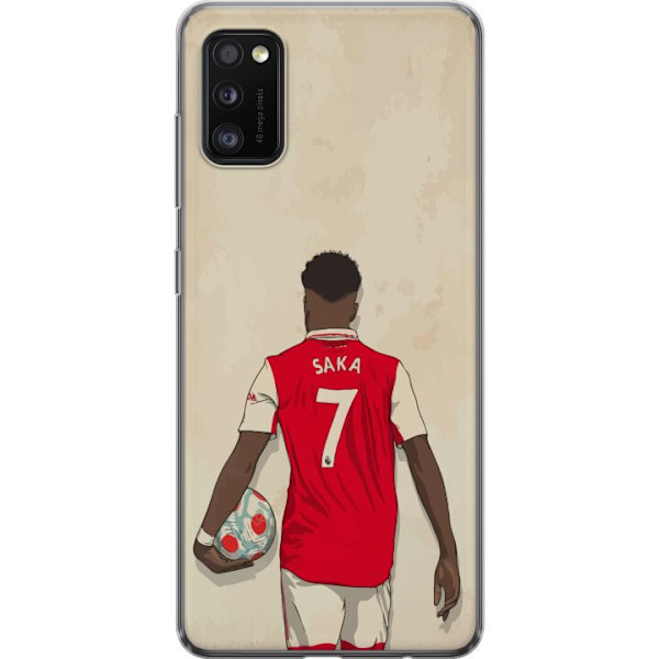 Samsung Galaxy A41 Gennemsigtig cover Arsenal FC Fodbold Arsenal FC Motiv Spiller Premier League England Populær Sport Fodboldstjerne London