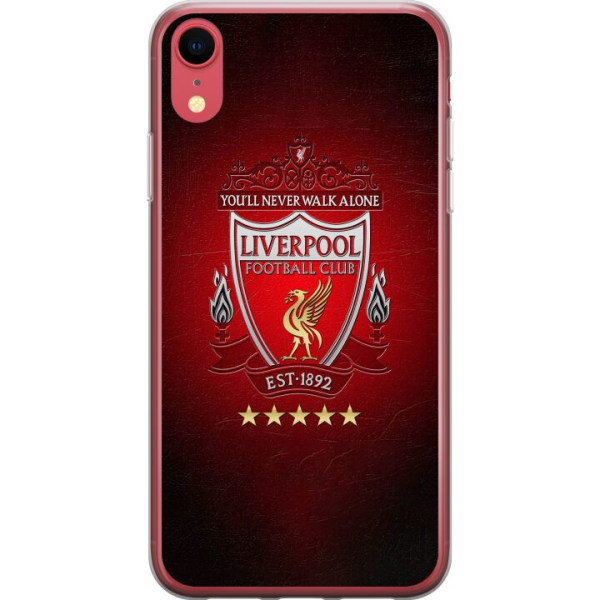 Apple iPhone XR Gennemsigtig cover YNWA Liverpool