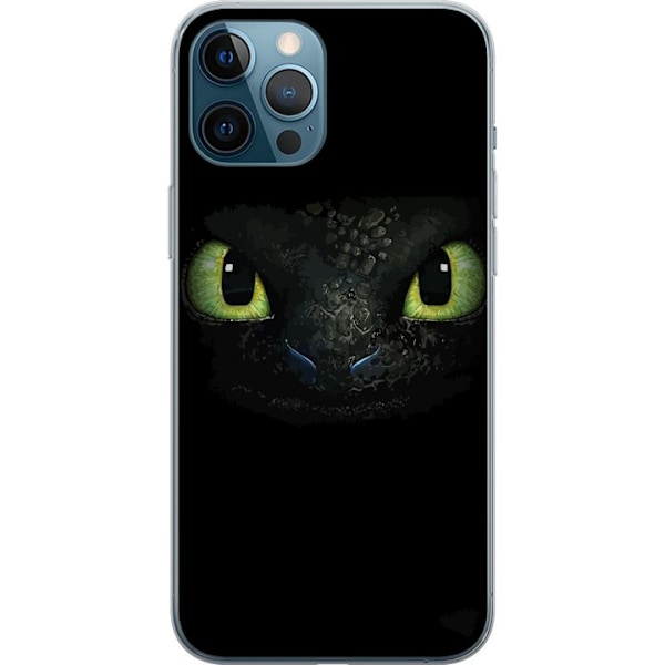 Apple iPhone 12 Pro Max Genomskinligt Skal How to Train Your Dragon (Draktränaren)