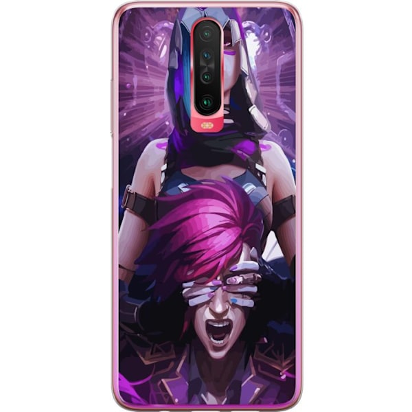 Xiaomi Redmi K30 Gennemsigtig cover League of Legends