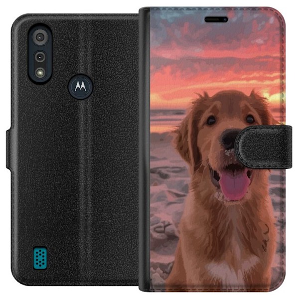 Motorola Moto E6i Plånboksfodral Hund