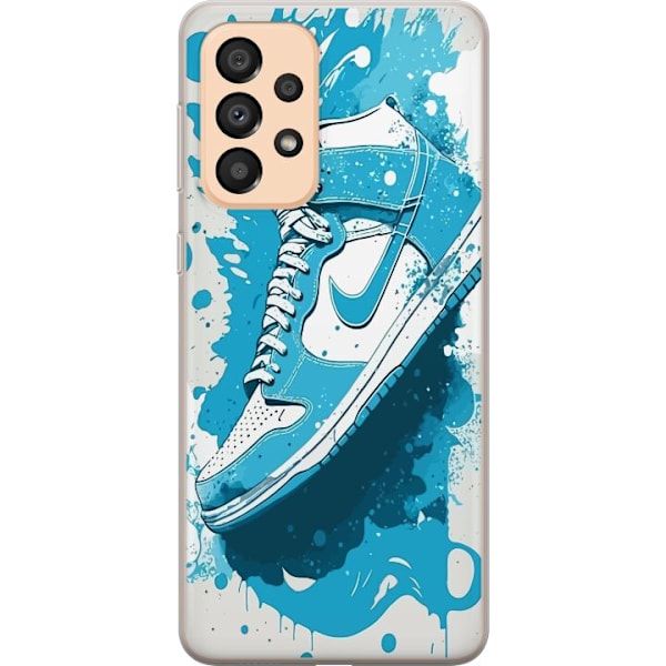 Samsung Galaxy A33 5G Läpinäkyvä kuori Nike