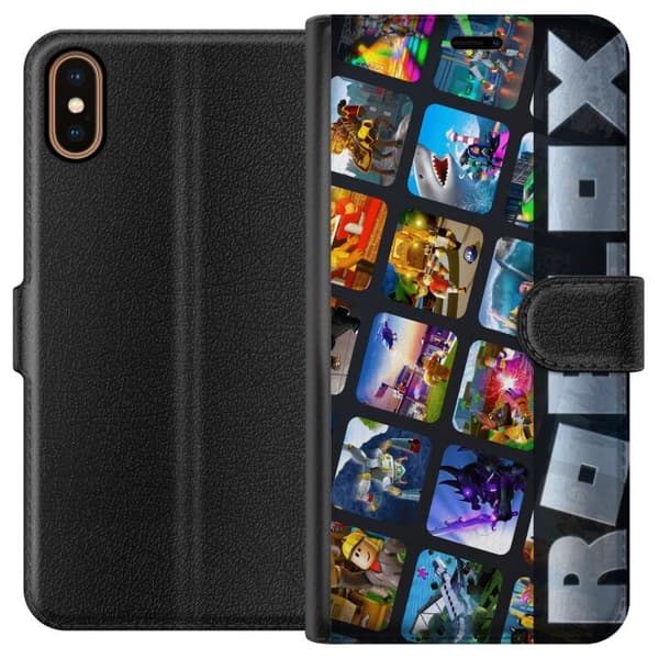 Yhteensopiva Lompakkokotelo Apple iPhone XS Roblox