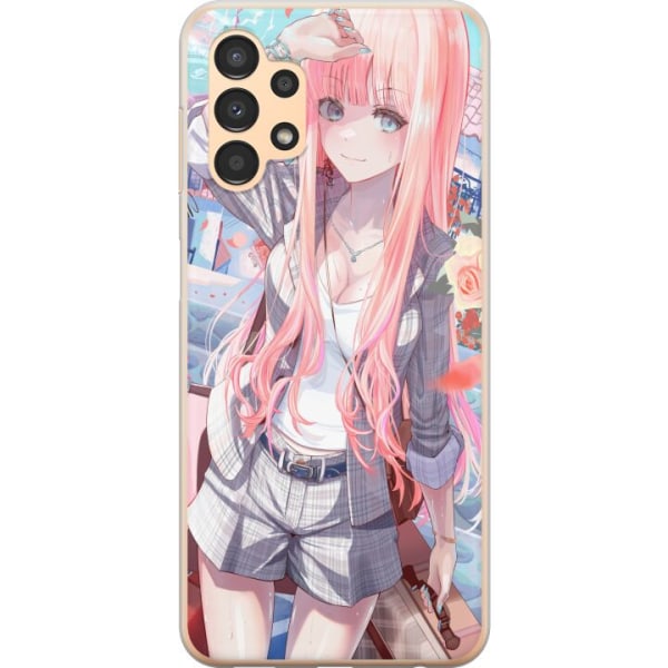 Samsung Galaxy A13 Kuori / Matkapuhelimen kuori - Anime tyttö