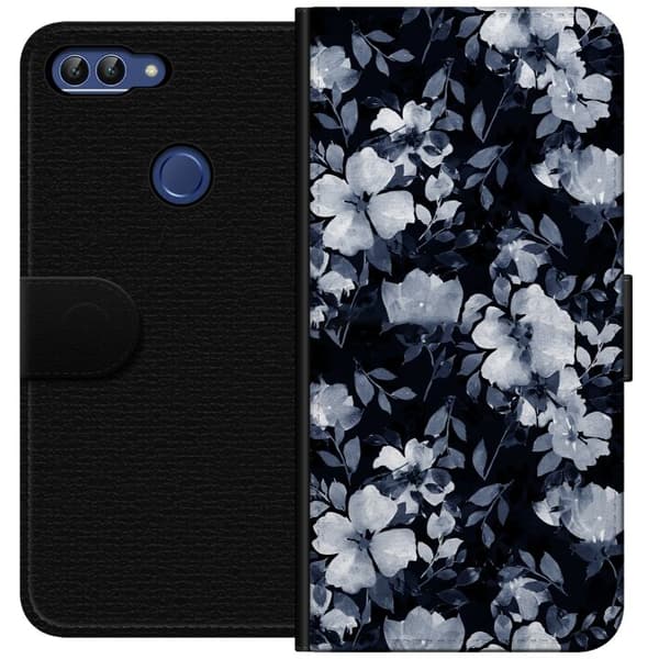 Kompatibel Tegnebogsetui til Huawei P smart Månelys Mark
