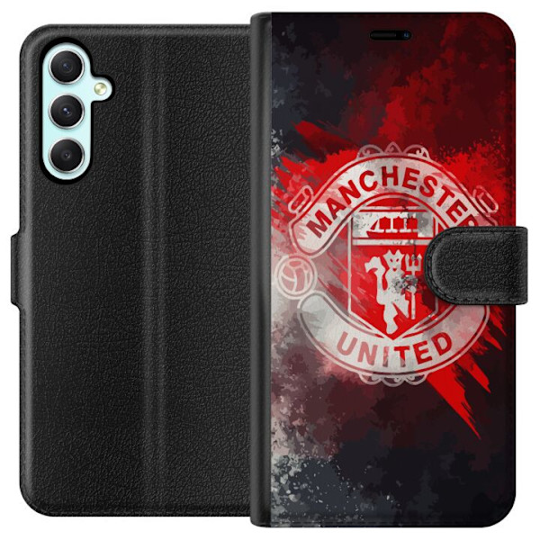 Samsung Galaxy A34 Lompakkokotelo Manchester United