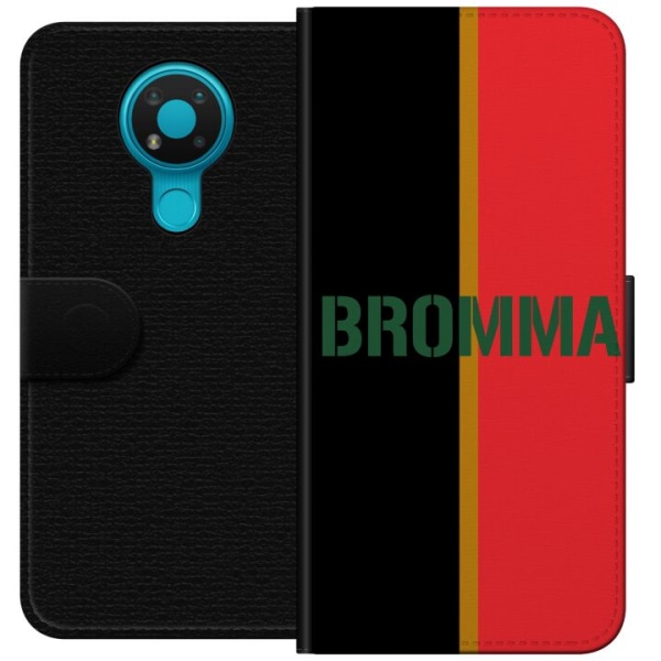Nokia 3.4 Tegnebogsetui Bromma