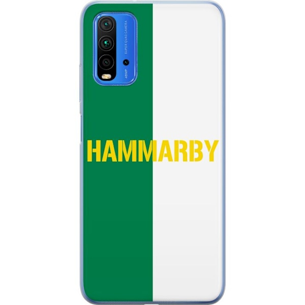 Xiaomi Redmi Note 9 4G Genomskinligt Skal Hammarby