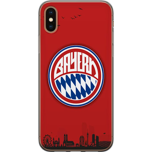 Apple iPhone XS Max Gjennomsiktig deksel FC Bayern München