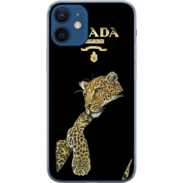 Apple iPhone 12  Läpinäkyvä kuori Prada Leopard