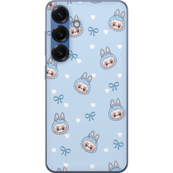 Samsung Galaxy S25+ Läpinäkyvä kuori Labubu Tuli Henki