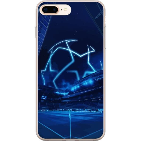 Kompatibelt Mobilskal till Apple iPhone 8 Plus Blå Fotboll