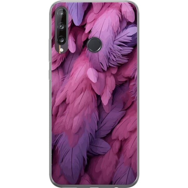 Huawei P40 lite E Gennemsigtig cover Fjer