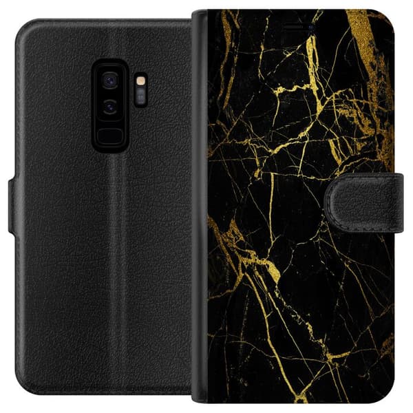 Kompatibel Tegnebogsetui til Samsung Galaxy S9+ Marmelade