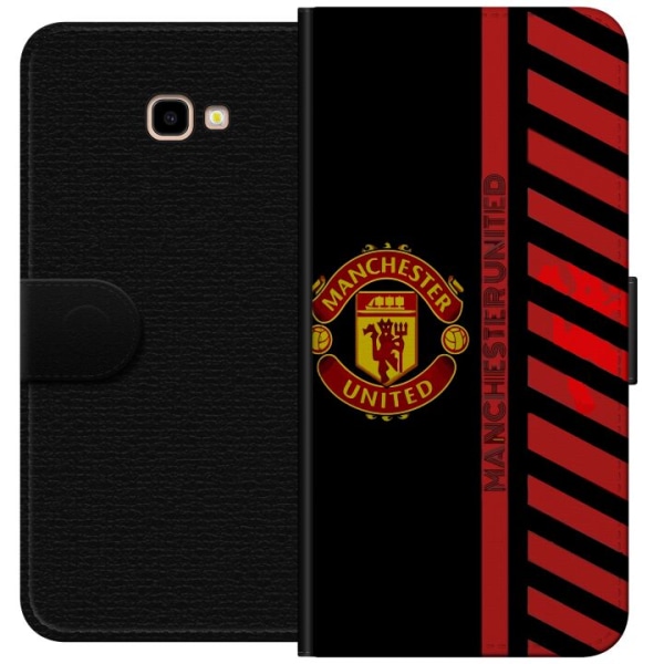 Samsung Galaxy J4+ Lompakkokotelo Manchester United